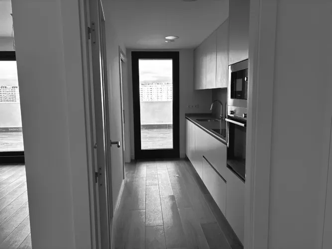 Foto de cocina en un piso en alquiler