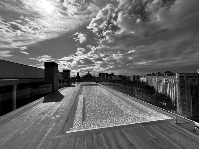Foto de piscina en un piso en alquiler