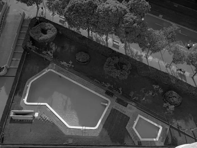Foto de piscina en un piso en alquiler