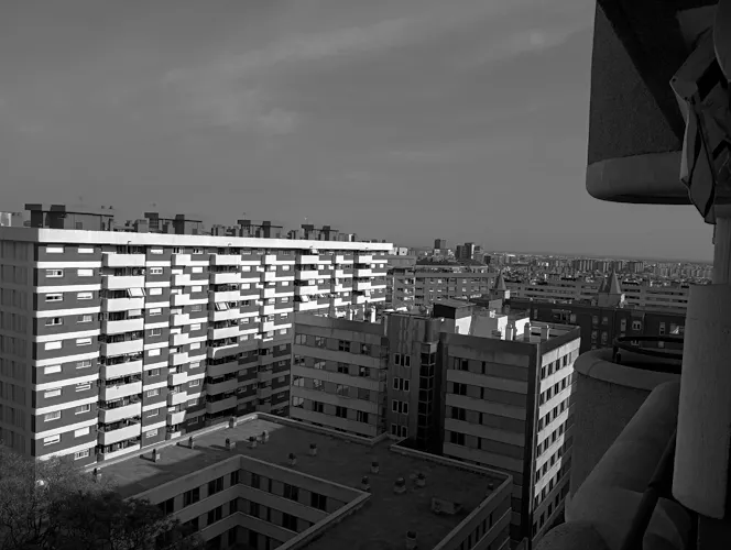 Foto de vistas en un piso en alquiler