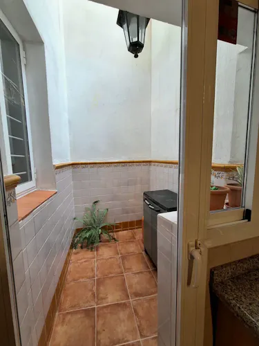 Foto de patio en un piso en alquiler