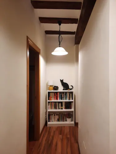 Foto de pasillo en un piso en alquiler