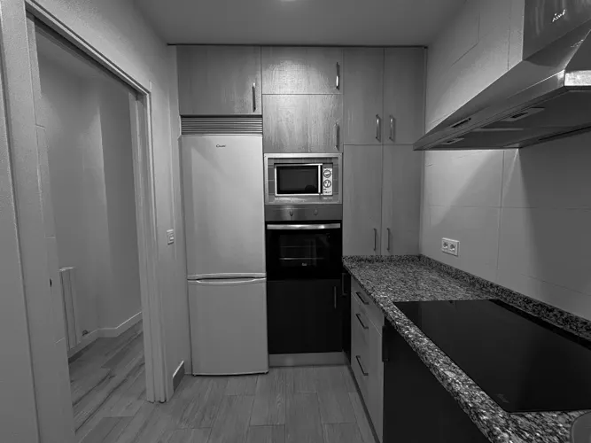 Foto de cocina en un piso en alquiler