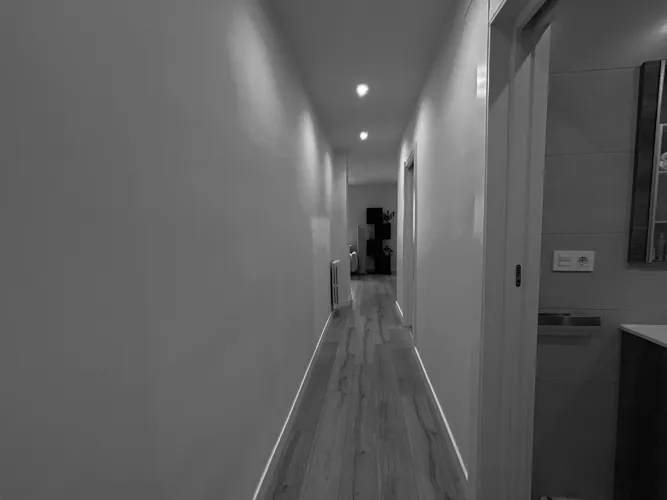 Foto de pasillo en un piso en alquiler