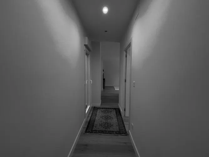 Foto de pasillo en un piso en alquiler