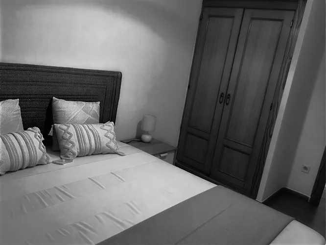 Foto de dormitorio en un piso en alquiler