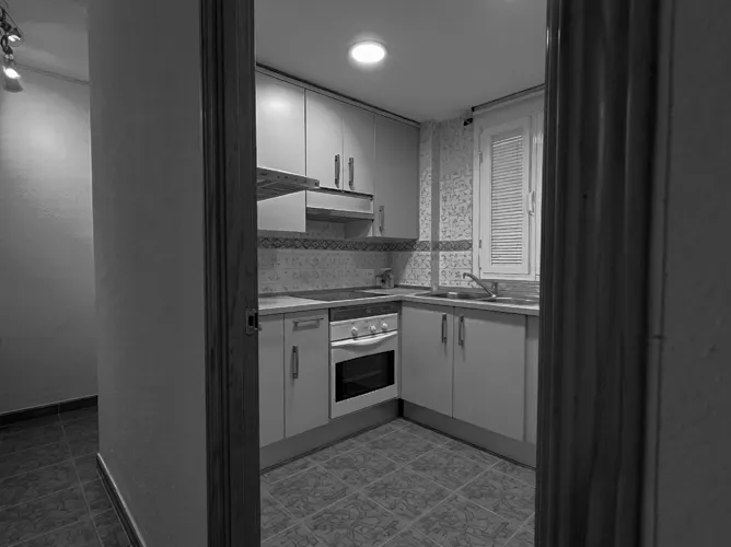 Foto de cocina en un piso en alquiler