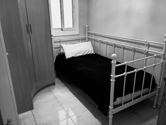 Foto de dormitorio en un piso en alquiler