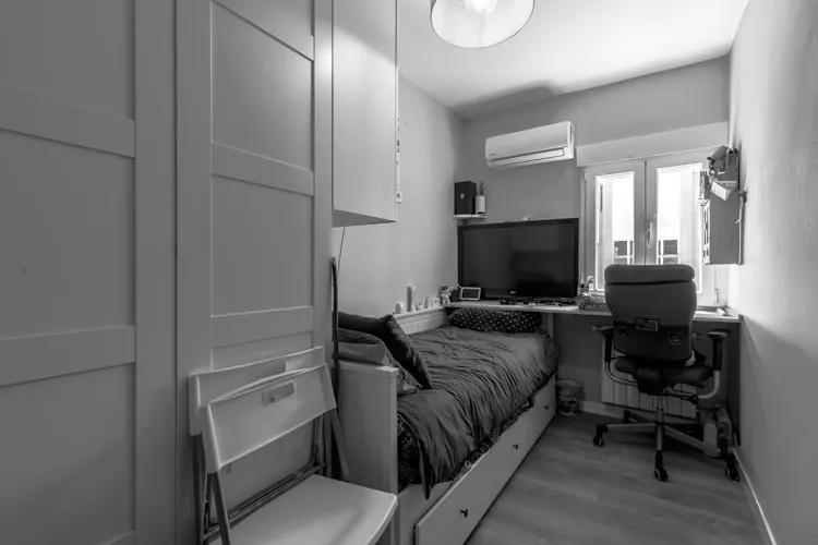 Foto de dormitorio en un piso en alquiler