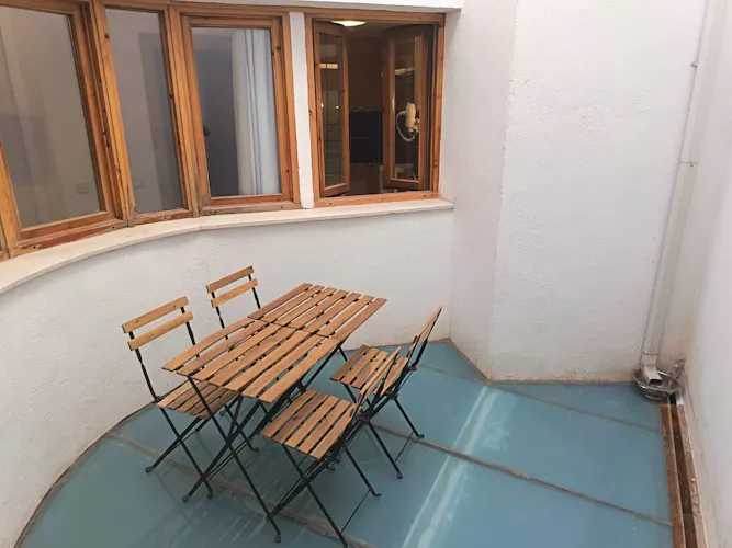 Foto de patio en un piso en alquiler