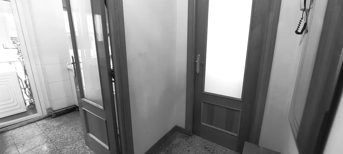 Foto de pasillo en un piso en alquiler