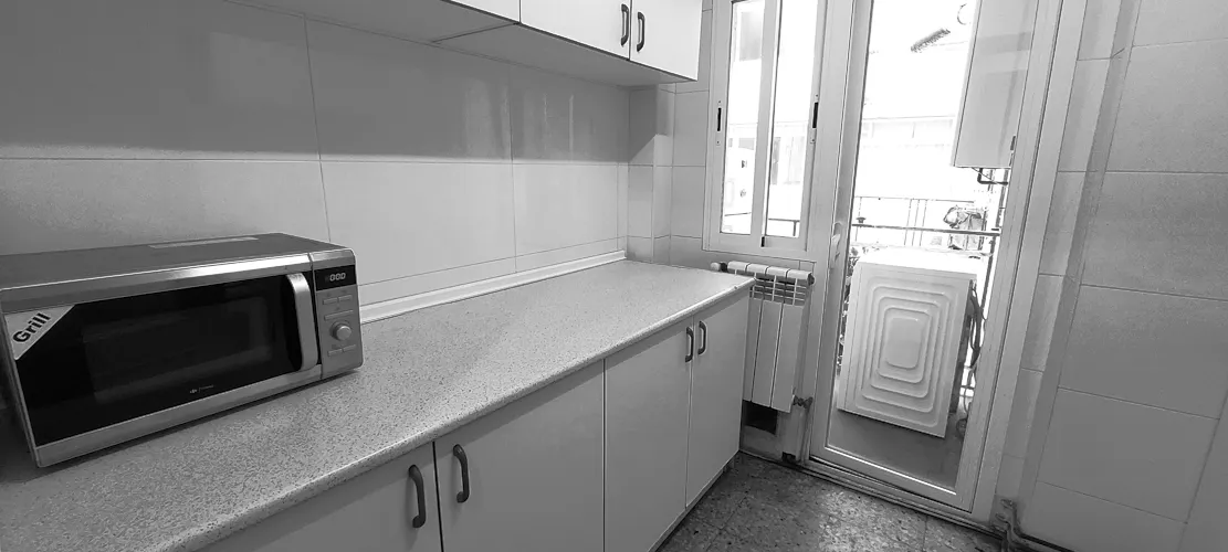 Foto de cocina en un piso en alquiler