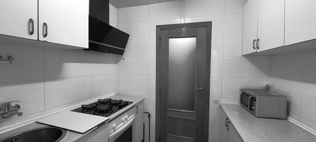 Foto de cocina en un piso en alquiler