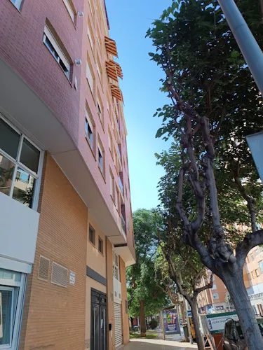 Foto de fachada en un piso en alquiler
