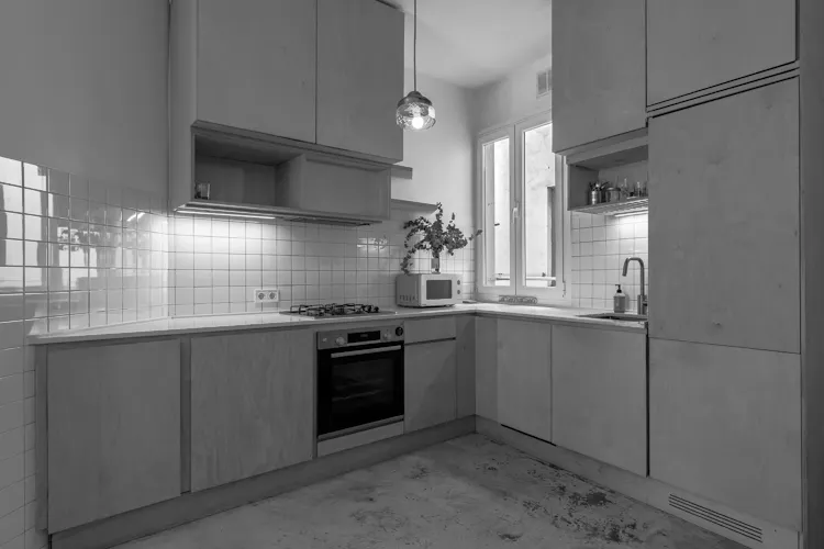 Foto de cocina en un piso en alquiler