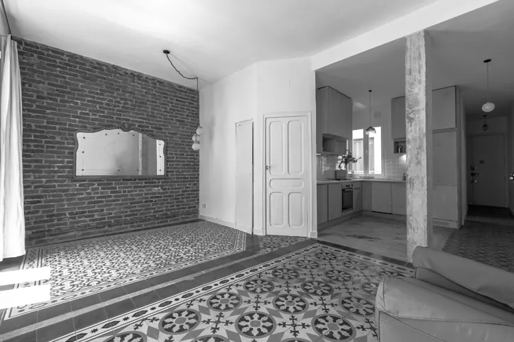 Foto de plano abierto en un piso en alquiler
