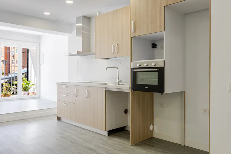Foto de cocina en un piso en alquiler