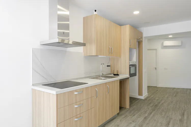 Foto de cocina en un piso en alquiler