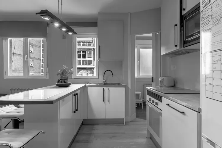 Foto de cocina en un piso en alquiler