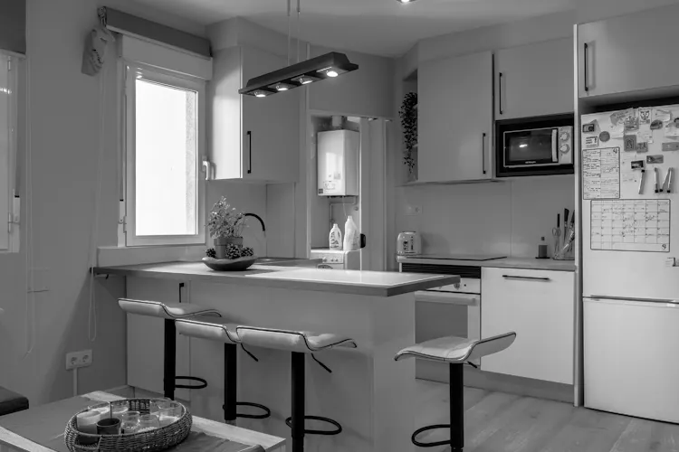 Foto de cocina en un piso en alquiler