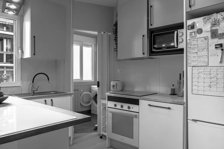 Foto de cocina en un piso en alquiler