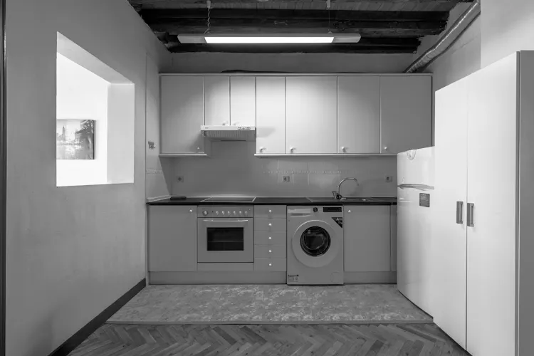 Foto de cocina en un piso en alquiler
