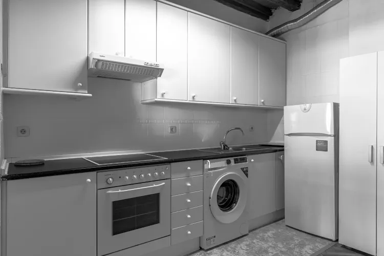 Foto de cocina en un piso en alquiler