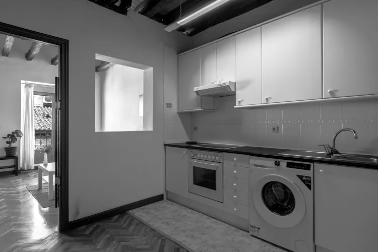 Foto de cocina en un piso en alquiler