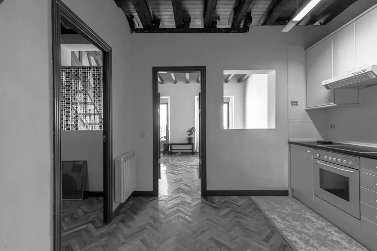 Foto de entrada en un piso en alquiler
