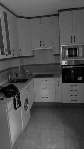 Foto de cocina en un piso en alquiler