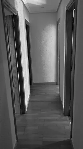 Foto de pasillo en un piso en alquiler