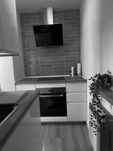 Foto de cocina en un piso en alquiler