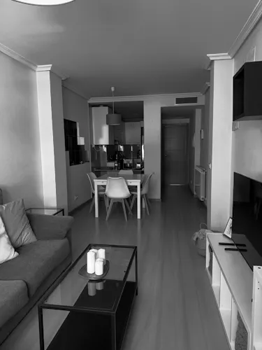 Foto de plano abierto en un piso en alquiler