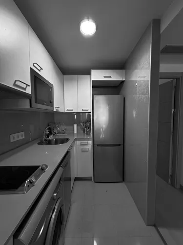 Foto de cocina en un piso en alquiler