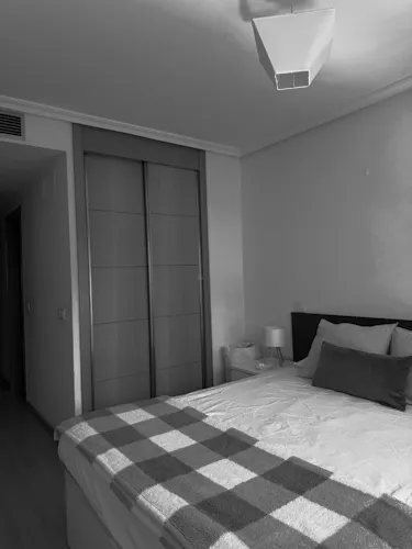 Foto de dormitorio en un piso en alquiler
