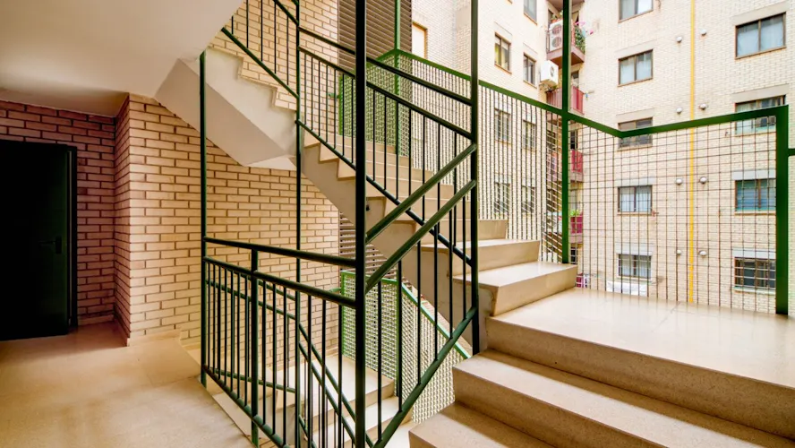 Foto de escalera en un piso en alquiler