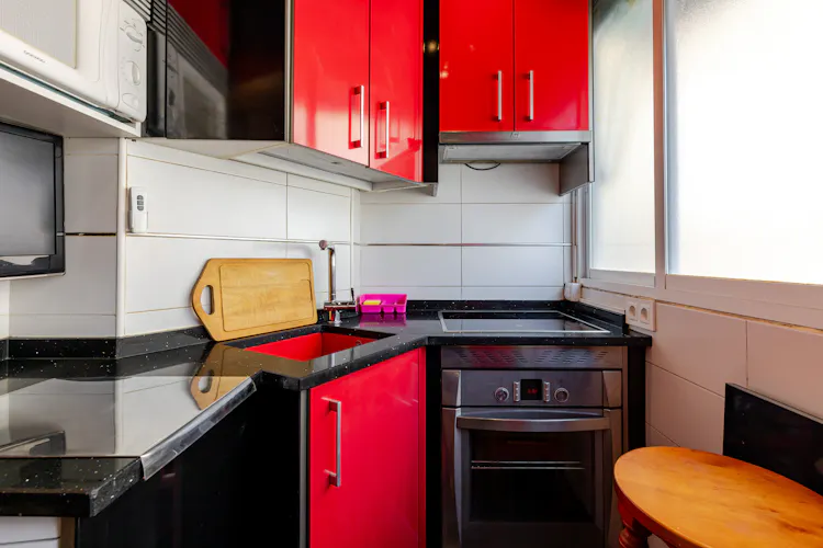 Foto de cocina en un piso en alquiler