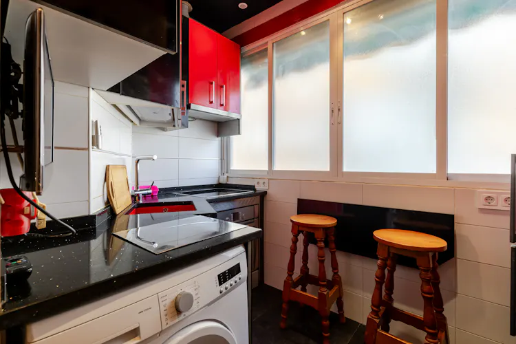 Foto de cocina en un piso en alquiler