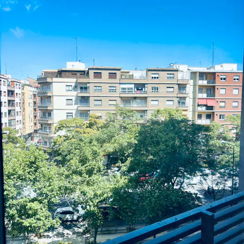 Foto de vistas en un piso en alquiler