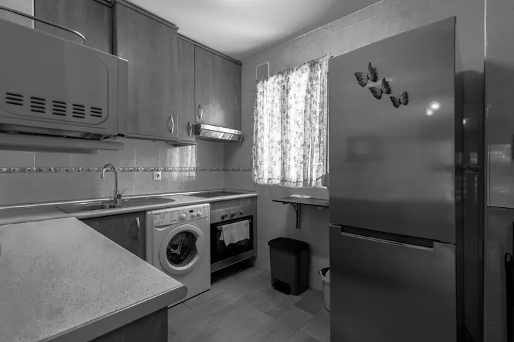 Foto de cocina en un piso en alquiler