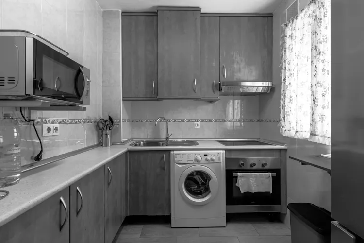 Foto de cocina en un piso en alquiler