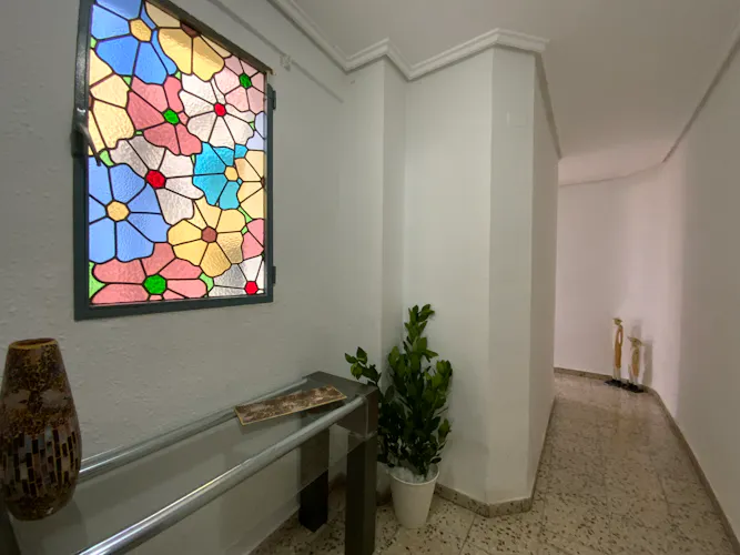 Foto de pasillo en un piso en alquiler
