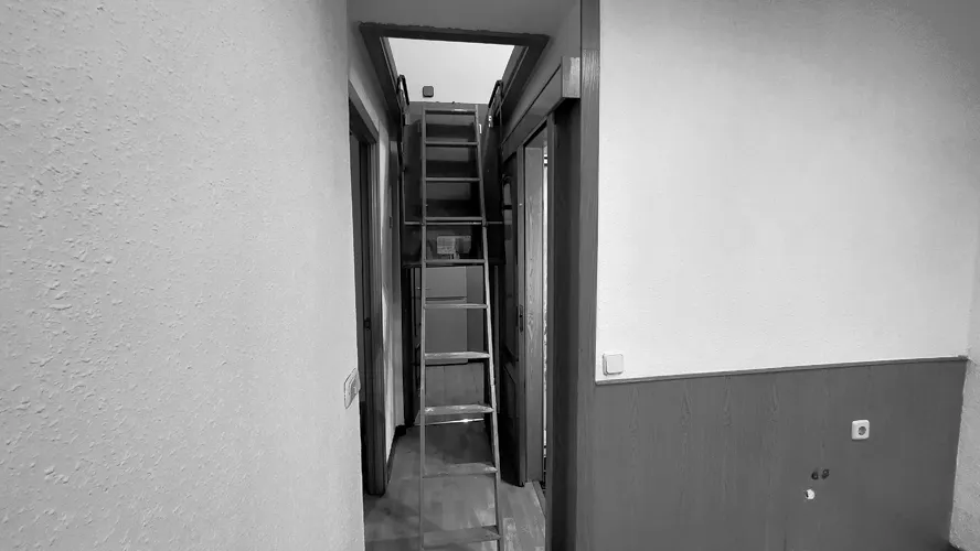 Foto de pasillo en un piso en alquiler