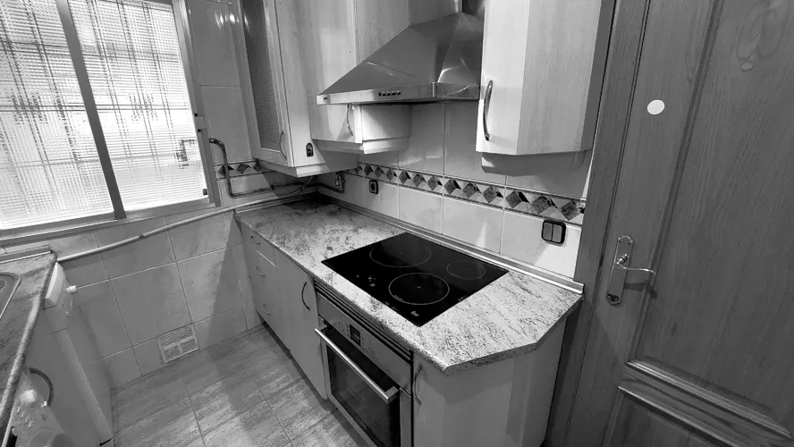 Foto de cocina en un piso en alquiler