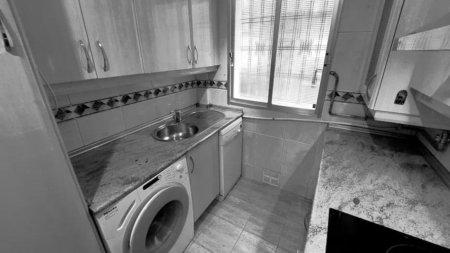 Foto de cocina en un piso en alquiler