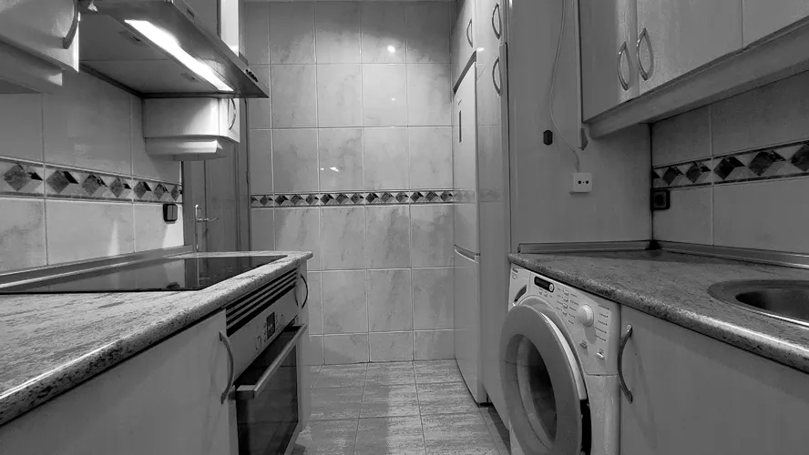 Foto de cocina en un piso en alquiler