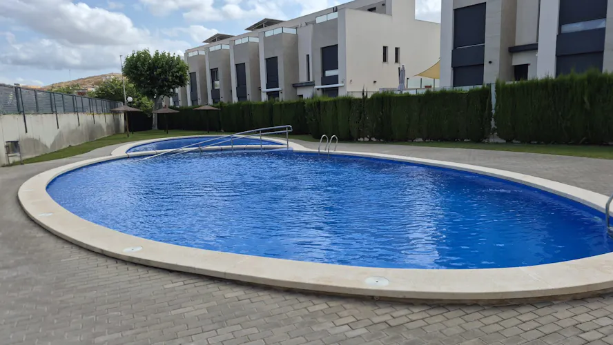 Foto de piscina en un piso en alquiler