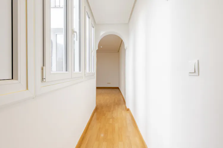 Foto de pasillo en un piso en alquiler