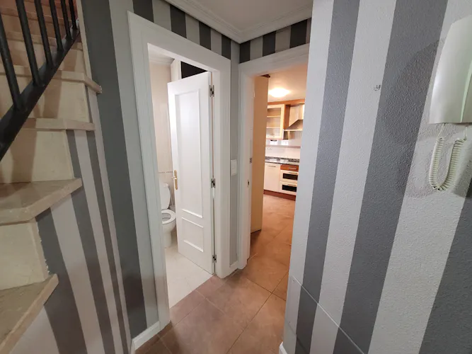 Foto de pasillo en un piso en alquiler