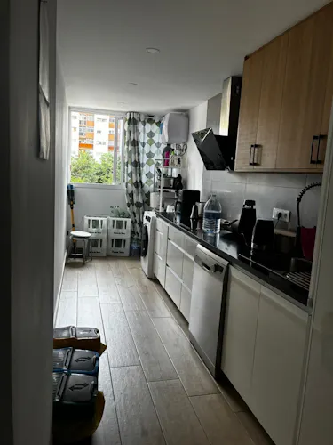 Foto de cocina en un piso en alquiler